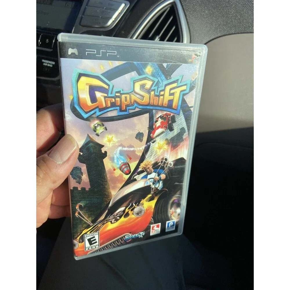 PSP GripShift Case only No Game Display With Manual